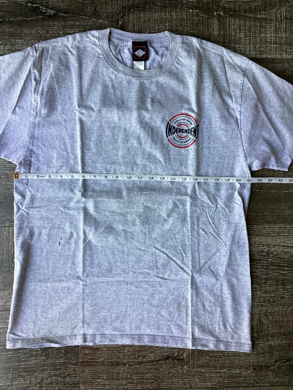 Independent Truck Co. Heather Gray Skateboard T-Shirt Large - Picture 5 of 7
